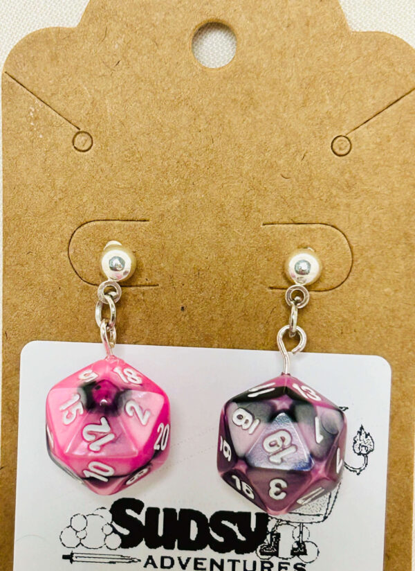 Mini Dice Earrings